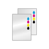 4 couleurs recto-verso + vernis au recto
