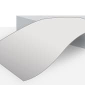 90 g mat gestreke papier