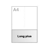 Lang plus-formaat (21 x 10,5 cm)