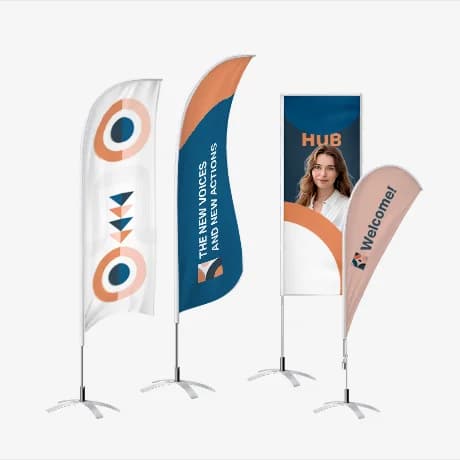 Beachflag publicitaire personnalisée pour une communication percutante