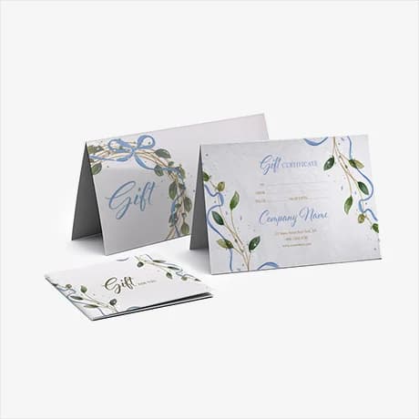 Cartes de vœux et d'invitation écologiques et naturelles