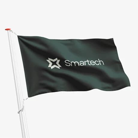 Drapeaux avec mât
