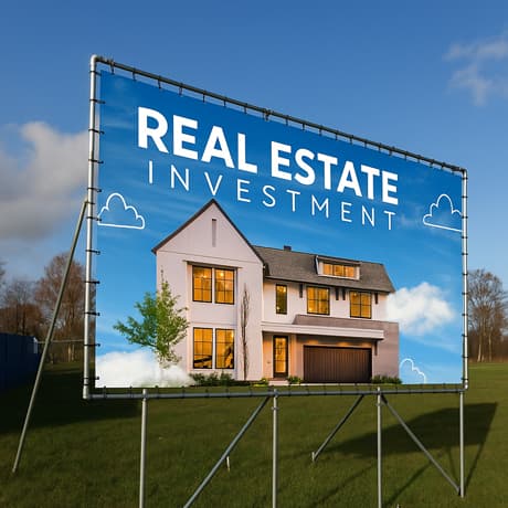 Cadres de bannière autoportant