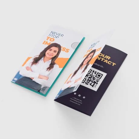 Folders met sluitsticker voor een verzegelde en professionele uitstraling