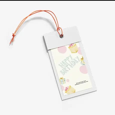 Étiquettes pour produits et cadeaux