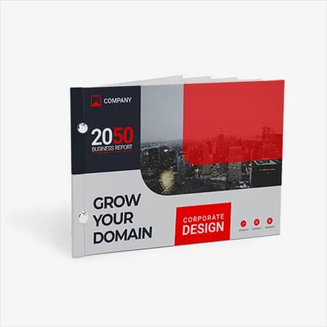 Brochures met boekschroeven voor een robuuste en elegante afwerking