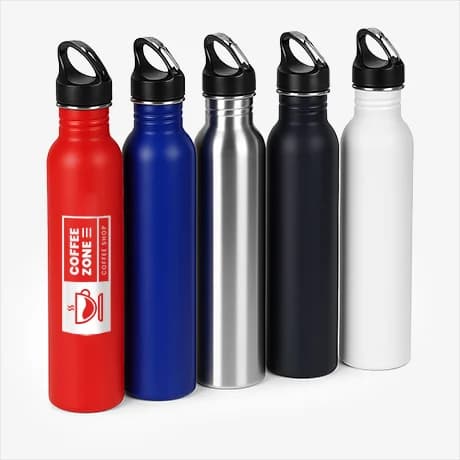 Gourdes de sport en acier inoxydable