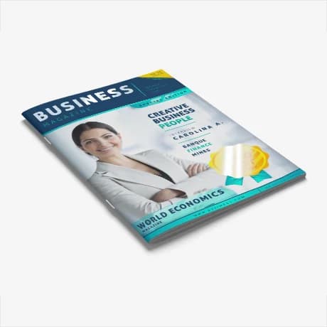 Geniet magazine met exclusieve veredeling voor luxe presentatie
