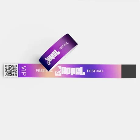 Bracelets d'accès en Tyvek