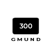 Gmund zwart 300 g