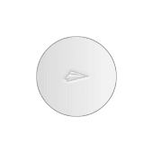 Rond, diamètre 9,5 cm