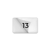 13 vellen