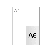 A6 (10,5 x 14,8 cm)