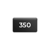 350 g zwart karton