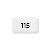 Couché brillant 115 g